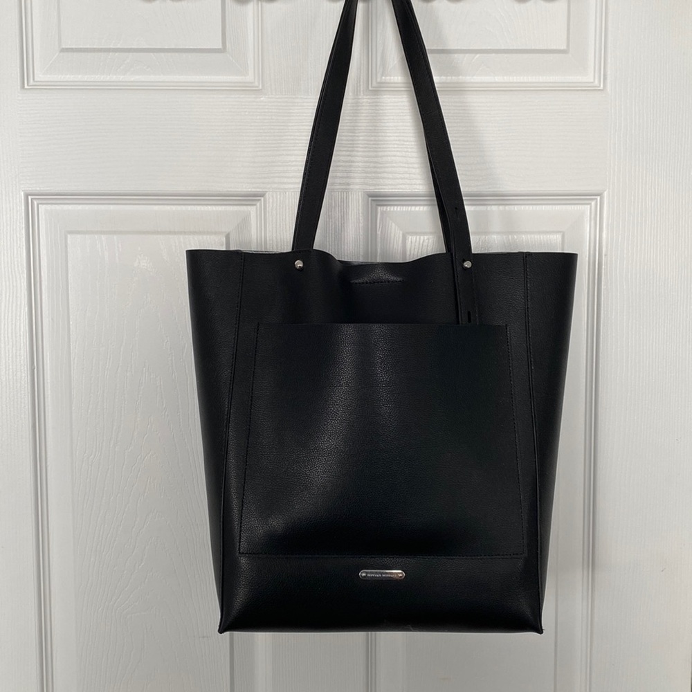Rebecca minkoff leather tote bag